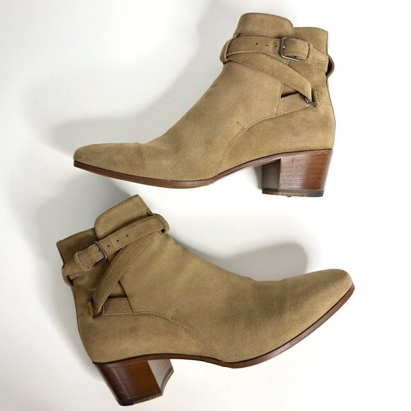 SAINT LAURENT Blake Jodhpur Ankle Boots - Picture 5 of 11